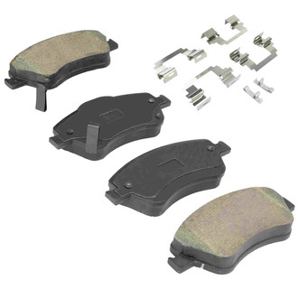 Quality-Built® - Premium New Ceramic Front Disc Brake Pads