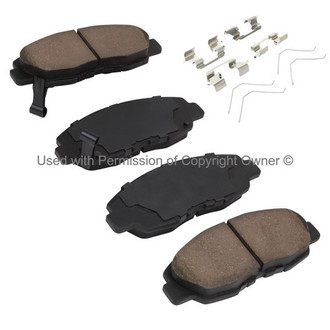 Quality-Built® - Premium New Ceramic Front Disc Brake Pads