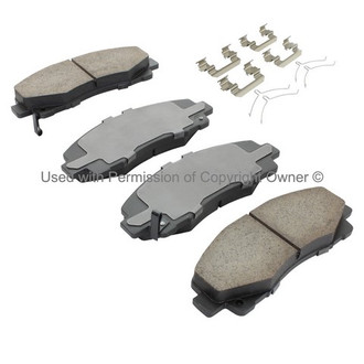Quality-Built® - Premium New Ceramic Front Disc Brake Pads