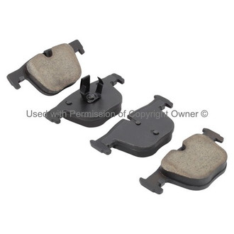 Quality-Built® - Premium New Ceramic Rear Disc Brake Pads