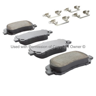 Quality-Built® - Premium New Ceramic Front Disc Brake Pads