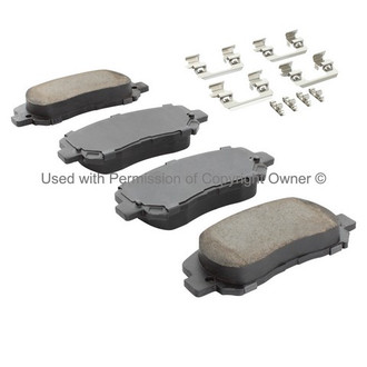 Quality-Built® - Premium New Ceramic Front Disc Brake Pads