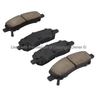 Quality-Built® - Premium New Ceramic Rear Disc Brake Pads
