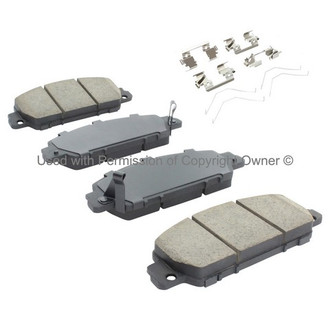 Quality-Built® - Premium New Ceramic Front Disc Brake Pads