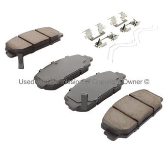 Quality-Built® - Premium New Semi-Metallic Front Disc Brake Pads