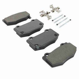 Quality-Built® - Premium New Semi-Metallic Rear Disc Brake Pads