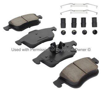 Quality-Built® - Premium New Ceramic Front Disc Brake Pads