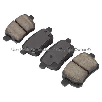 Quality-Built® - Premium New Ceramic Rear Disc Brake Pads