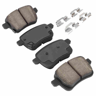 Quality-Built® - Premium New Semi-Metallic Rear Disc Brake Pads