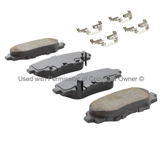 Quality-Built® - Premium New Ceramic Rear Disc Brake Pads