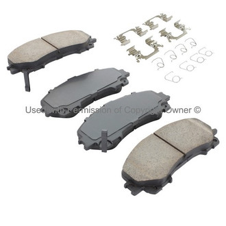 Quality-Built® - Premium New Ceramic Front Disc Brake Pads