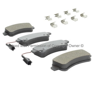 Quality-Built® - Premium Semi-Metallic Brake Pads