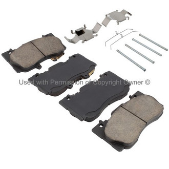 Quality-Built® - Premium New Ceramic Front Disc Brake Pads