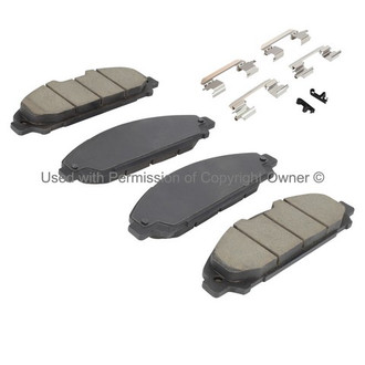 Quality-Built® - Premium New Ceramic Front Disc Brake Pads