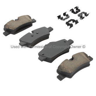 Quality-Built® - Premium New Ceramic Rear Disc Brake Pads