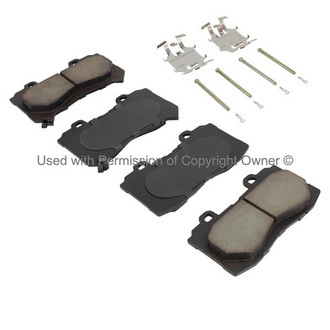 Quality-Built® - Premium New Ceramic Front Disc Brake Pads