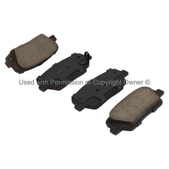 Quality-Built® - Premium New Ceramic Rear Disc Brake Pads