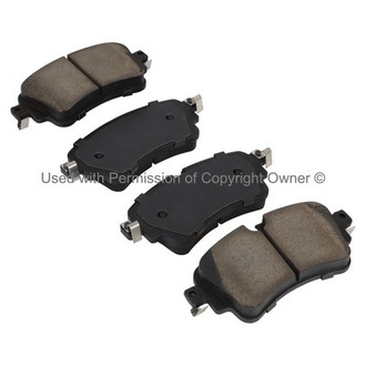 Quality-Built® - Premium New Semi-Metallic Rear Disc Brake Pads