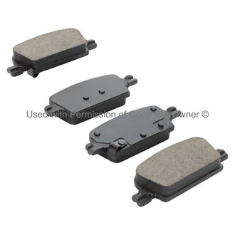 Quality-Built® - Premium New Ceramic Rear Disc Brake Pads