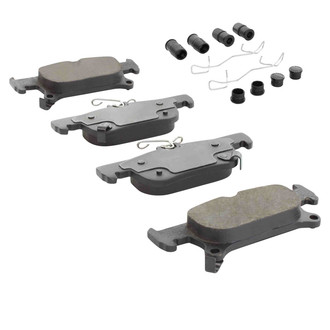 Quality-Built® - Premium New Ceramic Rear Disc Brake Pads