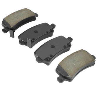 Quality-Built® - Premium New Ceramic Rear Disc Brake Pads