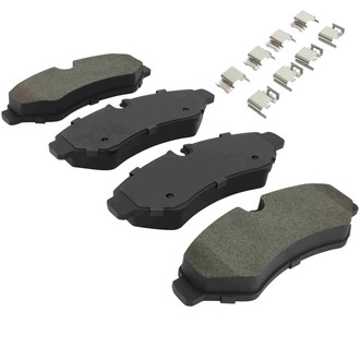 Quality-Built® - Premium New Semi-Metallic Rear Disc Brake Pads