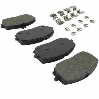Quality-Built® - Premium Semi-Metallic Brake Pads