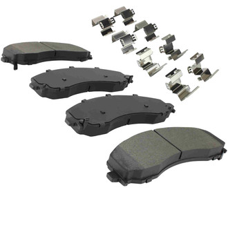 Quality-Built® - Premium Semi-Metallic Brake Pads