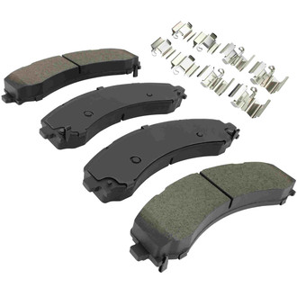 Quality-Built® - Premium New Semi-Metallic Rear Disc Brake Pads