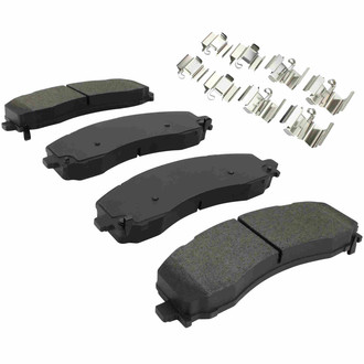 Quality-Built® - Premium New Semi-Metallic Rear Disc Brake Pads