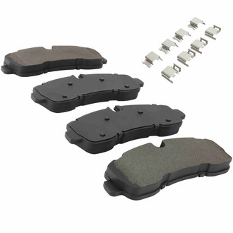 Quality-Built® - Premium New Semi-Metallic Rear Disc Brake Pads