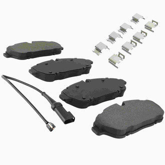 Quality-Built® - Premium Semi-Metallic Brake Pads