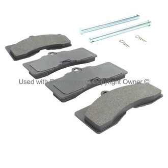 Quality-Built® - Work Force New Semi-Metallic Disc Brake Pads