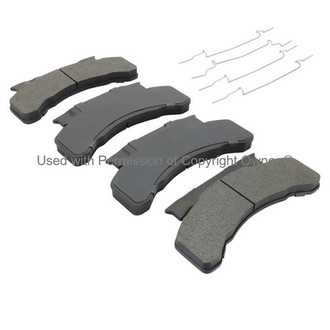 Quality-Built® - Work Force New Semi-Metallic Rear Disc Brake Pads