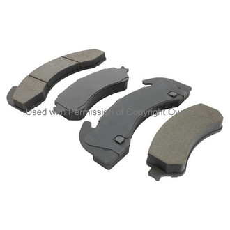 Quality-Built® - Work Force New Semi-Metallic Front Disc Brake Pads