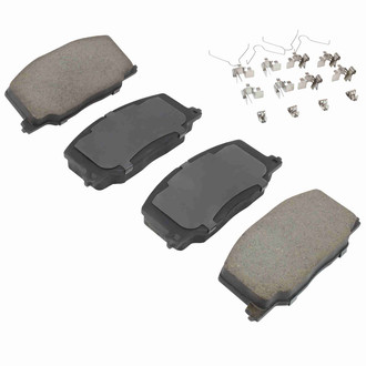 Quality-Built® - Work Force New Semi-Metallic Front Disc Brake Pads