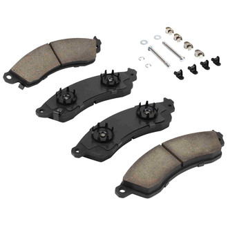 Quality-Built® - Work Force New Semi-Metallic Front Disc Brake Pads