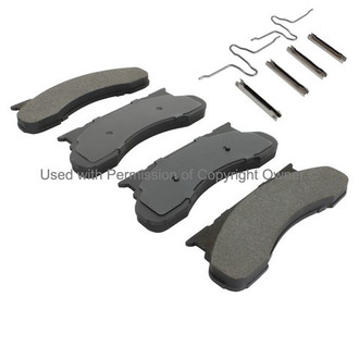 Quality-Built® - Work Force New Semi-Metallic Front Disc Brake Pads