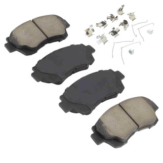 Quality-Built® - Work Force New Semi-Metallic Front Disc Brake Pads