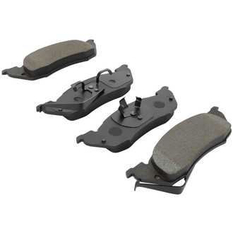 Quality-Built® - Work Force New Semi-Metallic Front Disc Brake Pads