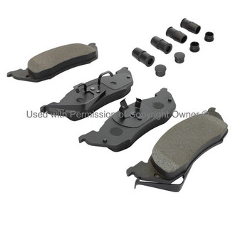Quality-Built® - Work Force New Semi-Metallic Front Disc Brake Pads