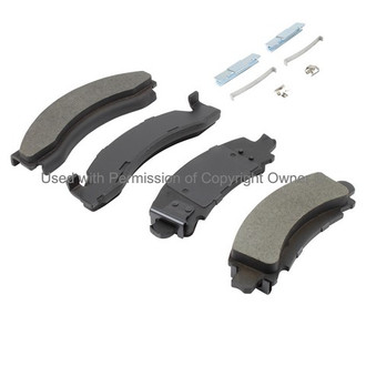 Quality-Built® - Work Force New Semi-Metallic Rear Disc Brake Pads