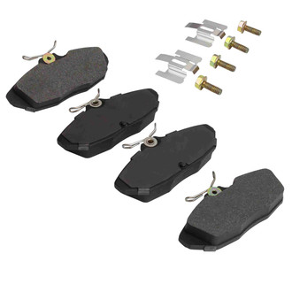 Quality-Built® - Work Force New Semi-Metallic Rear Disc Brake Pads