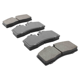 Quality-Built® - Work Force New Semi-Metallic Front Disc Brake Pads