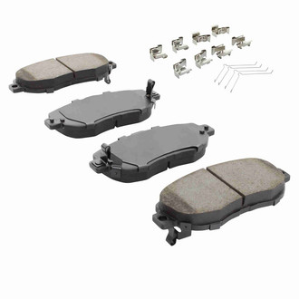 Quality-Built® - Work Force New Semi-Metallic Front Disc Brake Pads