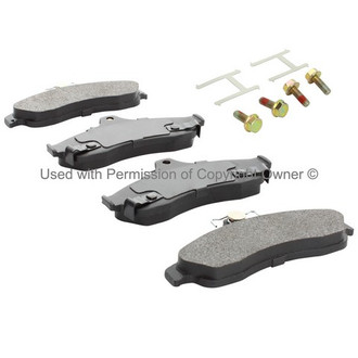 Quality-Built® - Work Force New Semi-Metallic Rear Disc Brake Pads