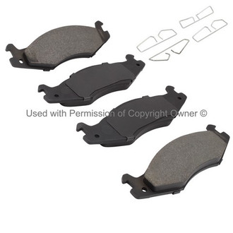 Quality-Built® - Work Force Semi-Metallic Brake Pads