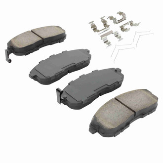 Quality-Built® - Work Force New Semi-Metallic Front Disc Brake Pads