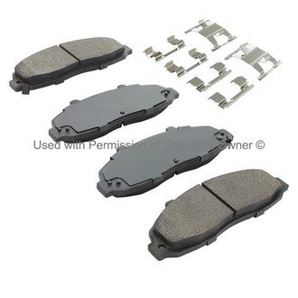 Quality-Built® - Work Force New Semi-Metallic Front Disc Brake Pads