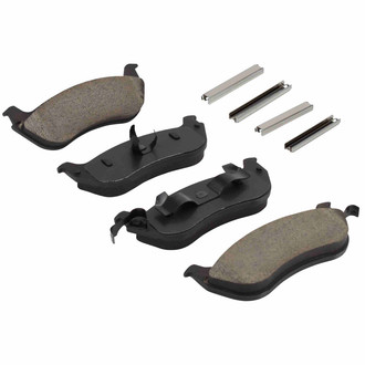 Quality-Built® - Work Force New Semi-Metallic Rear Disc Brake Pads